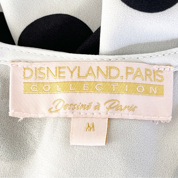 Disneyland Paris White Polkadot MINNIE MOUSE Short Sleeve Romper Size S - Picture 9 of 12